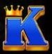 Symbol Písmeno K automatu Buffalo King od Pragmatic Play