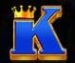 Symbol Písmeno K automatu Buffalo King Untamed Megaways od Pragmatic Play
