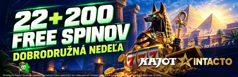 222 free spinov v KajorIntacto