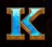 Symbol Písmeno K automatu Blazing Wilds Megaways od Pragmatic Play