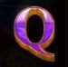 Symbol Písmeno Q automatu Blazing Wilds Megaways od Pragmatic Play