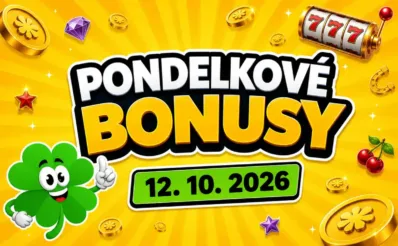 pondelkové bonusy 12.20.2026