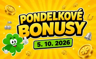 Pondelkové bonusy 5. 10. 2026