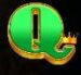 Symbol Písmeno Q automatu Buffalo King Megaways od Pragmatic Play