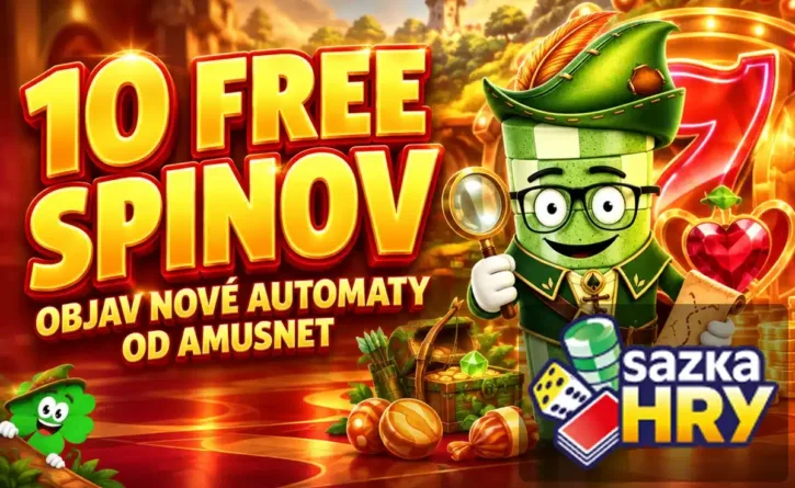 10 free spinov v Sazkahry