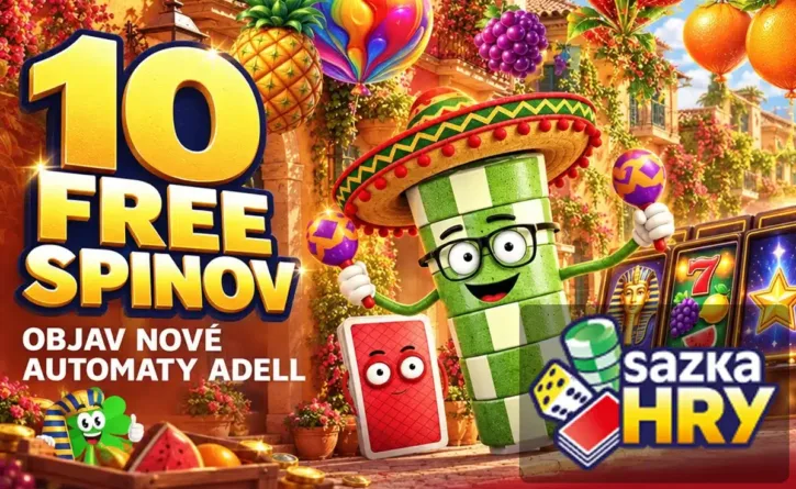 10 free spinov v SazkaHry