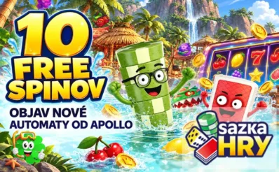 10 free spinov v SazkaHry