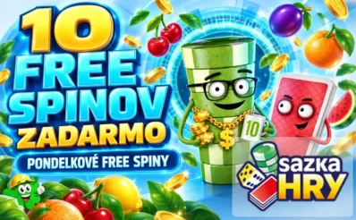10 FS zadarmo v Sazkahry