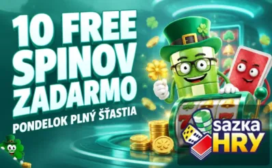 10 free spinov v Sazkahry
