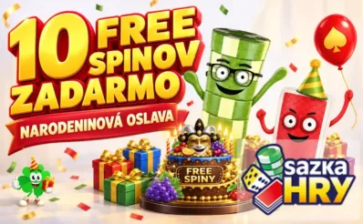 SazkaHry 10 free spinov Zadarmo
