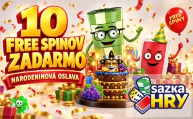 10 free spinov v SazkaHry