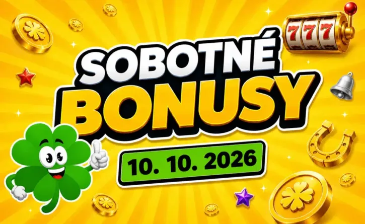 Sobotné bonusy 10. 10. 2026