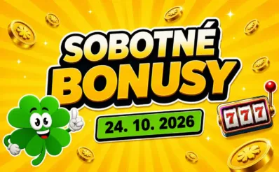 sobotné bonusy 24.10.2026