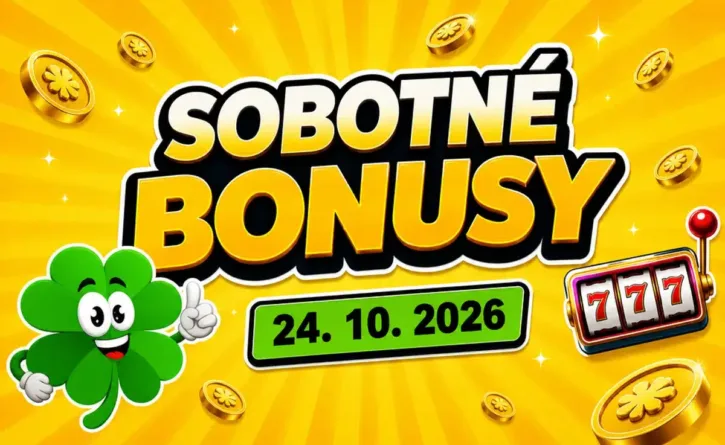sobotné bonusy 24.10.2026