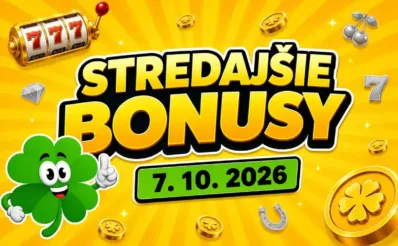 Stredajšie bonusy 7.10.2026