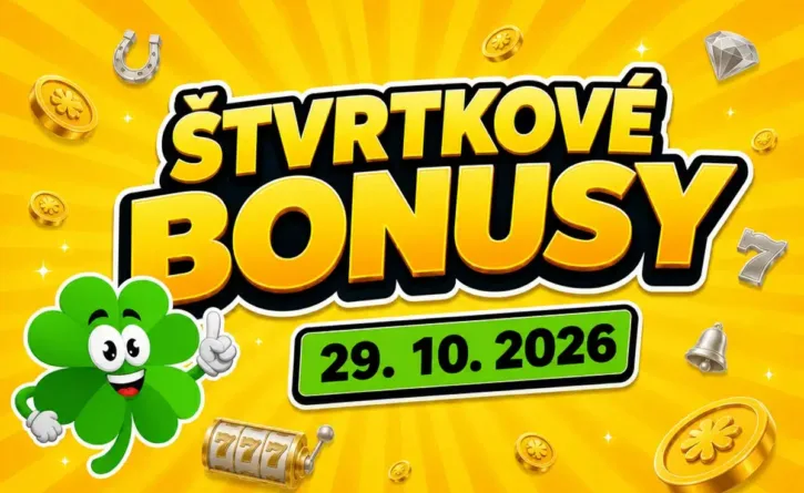 Štvrtkové bonusy 29.10.2026