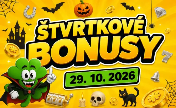 štvrtkové bonusy 29.10.2026