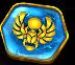 Symbol Symbol skarabea na modrom poli automatu Book of Golden Sands od Pragmatic Play