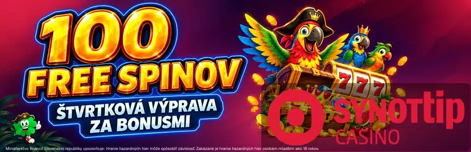 100 FS v Synottip kasíne