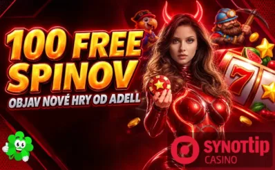 100 free spinov v Synottipe