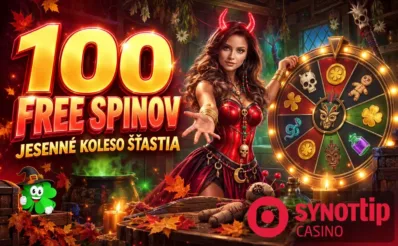 100 free spinov v Synottipe