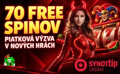70 free spinov v synottipe