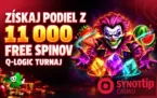 Q-Logic turnaj: Získaj podiel z 11 000 free spinov v Synottipe