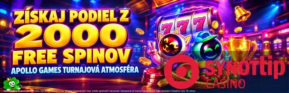 Získaj podiel z 2000 FS v Synottipe