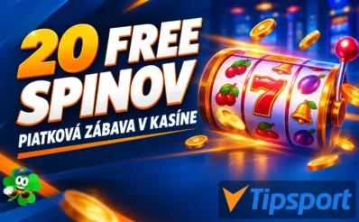 20 free spinov v Tipsport
