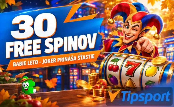 30 free spinov v Tipsporte