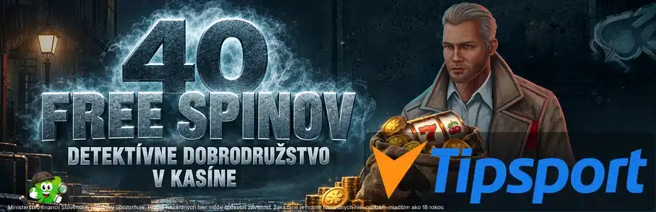 40 free spinov v Tipsporte