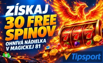 30 free spinov v Tipsporte