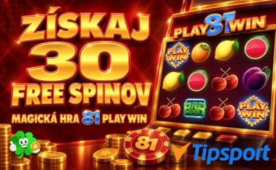 30 free spinov v Tipsporte
