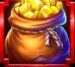 Symbol Vrece so zlatom automatu Bomb Bonanza od Pragmatic Play